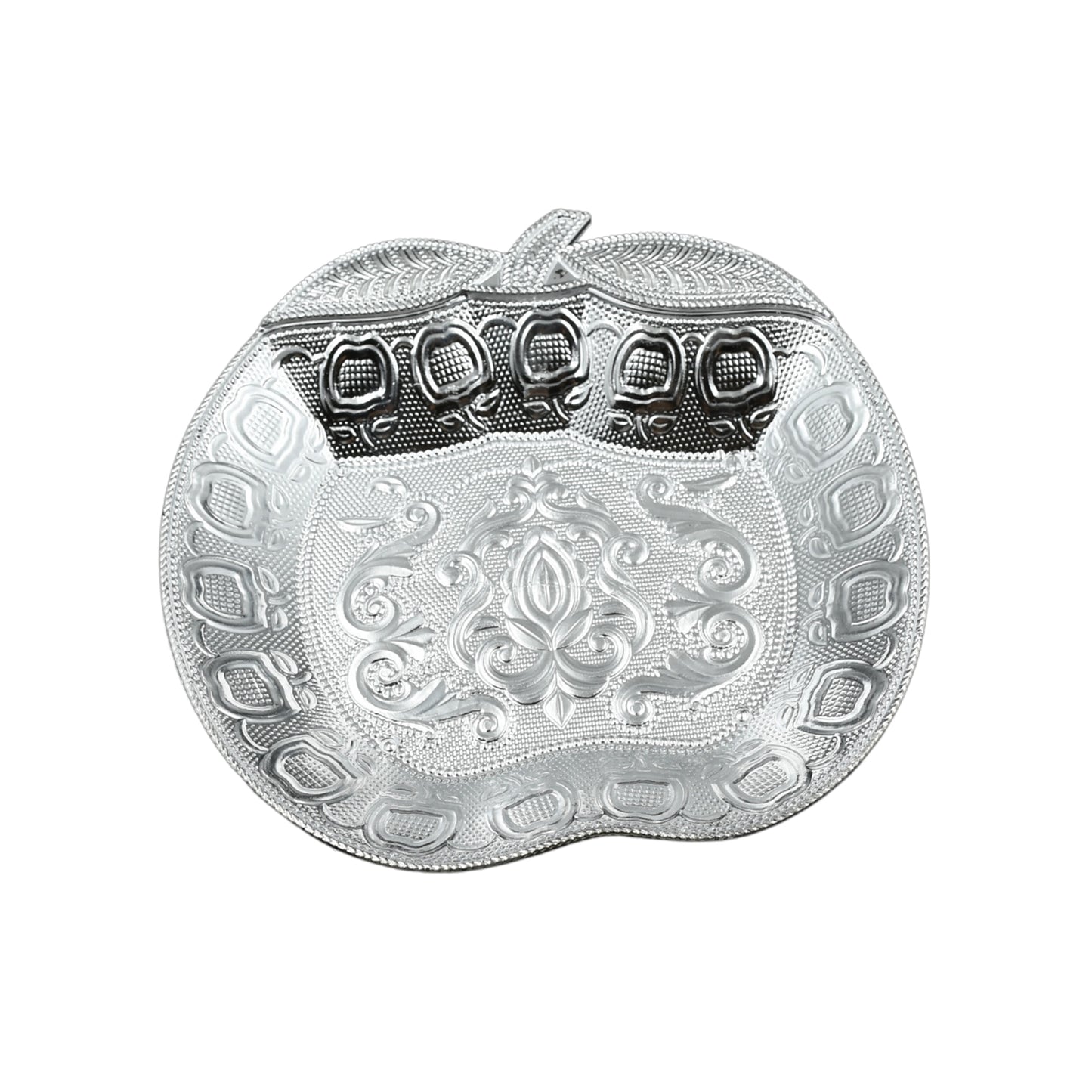 Wukusy decorative Mukhwas serving tray with intricate design, perfect for dry fruits, candies, or snacks in a stylish home setting.