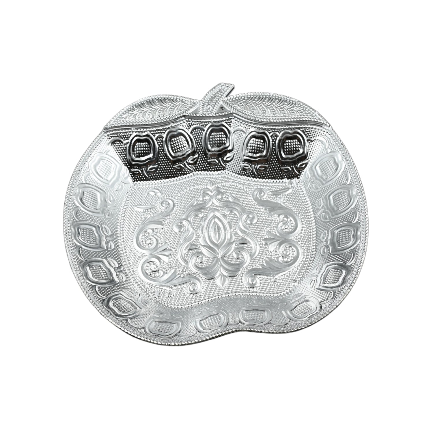 Wukusy decorative Mukhwas serving tray with intricate design, perfect for dry fruits, candies, or snacks in a stylish home setting.