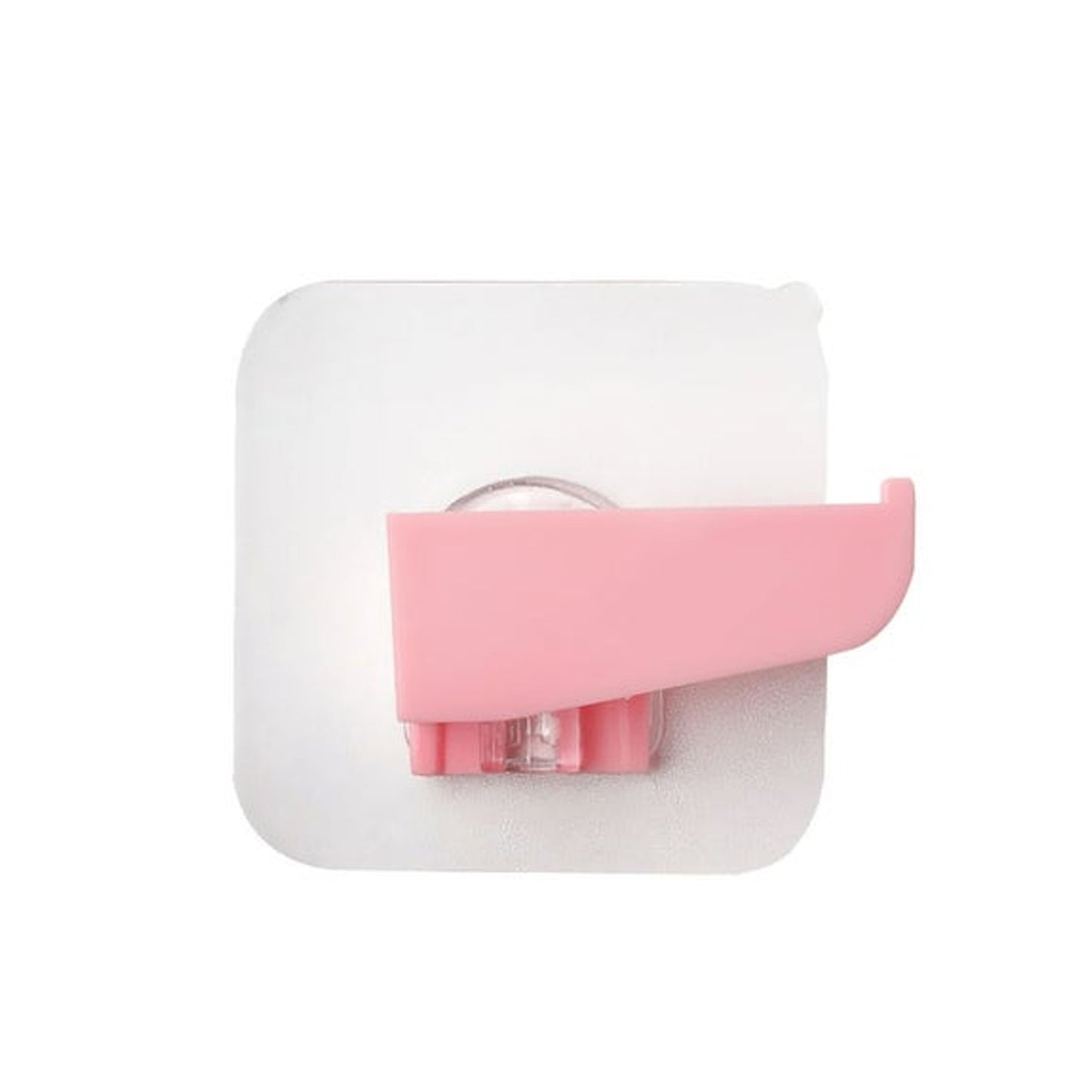 Wukusy punch-free wall hanging knife holder with multiple slots for kitchen knives, mounted on a kitchen wall.