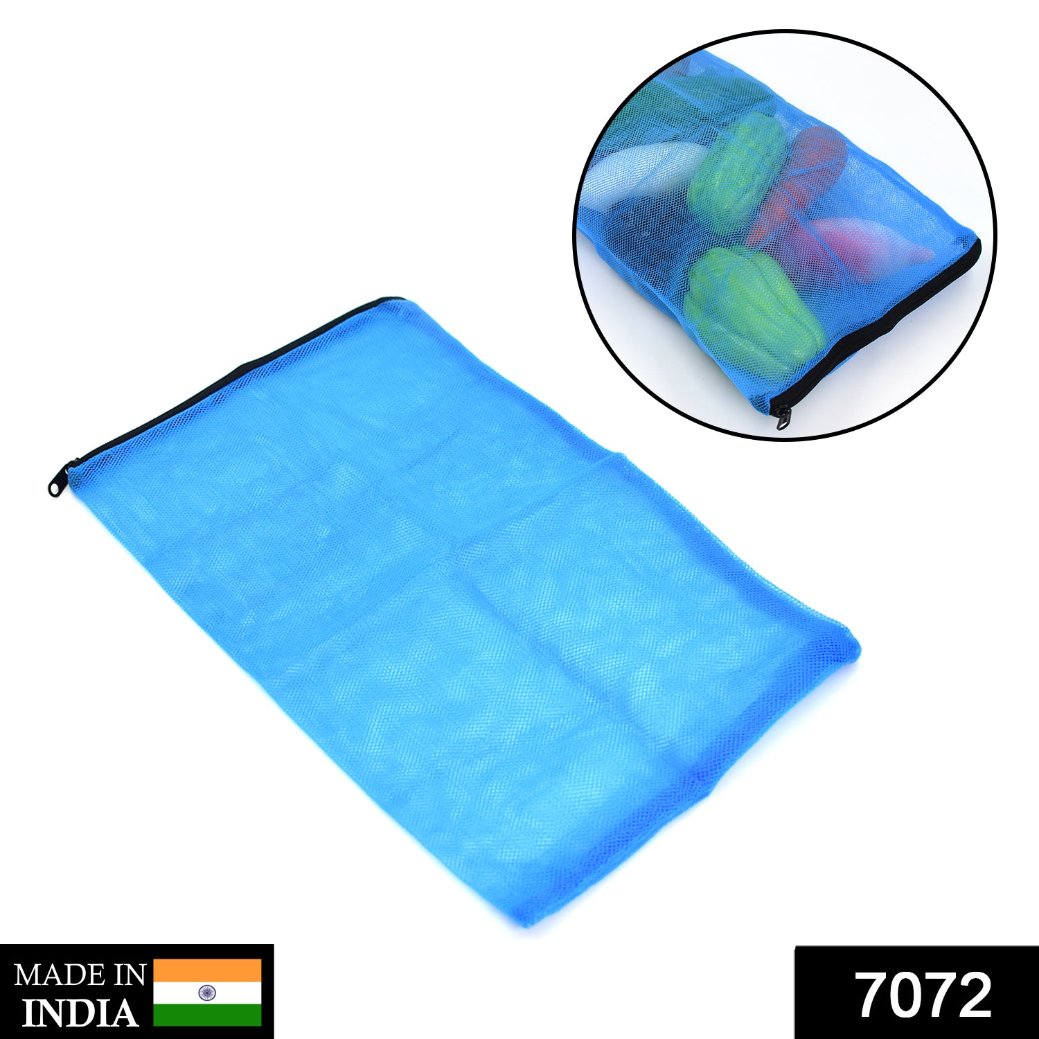 Wukusy food covers fridge storage bag for vegetables and fruits with zipper, breathable and reusable for fresh produce.
