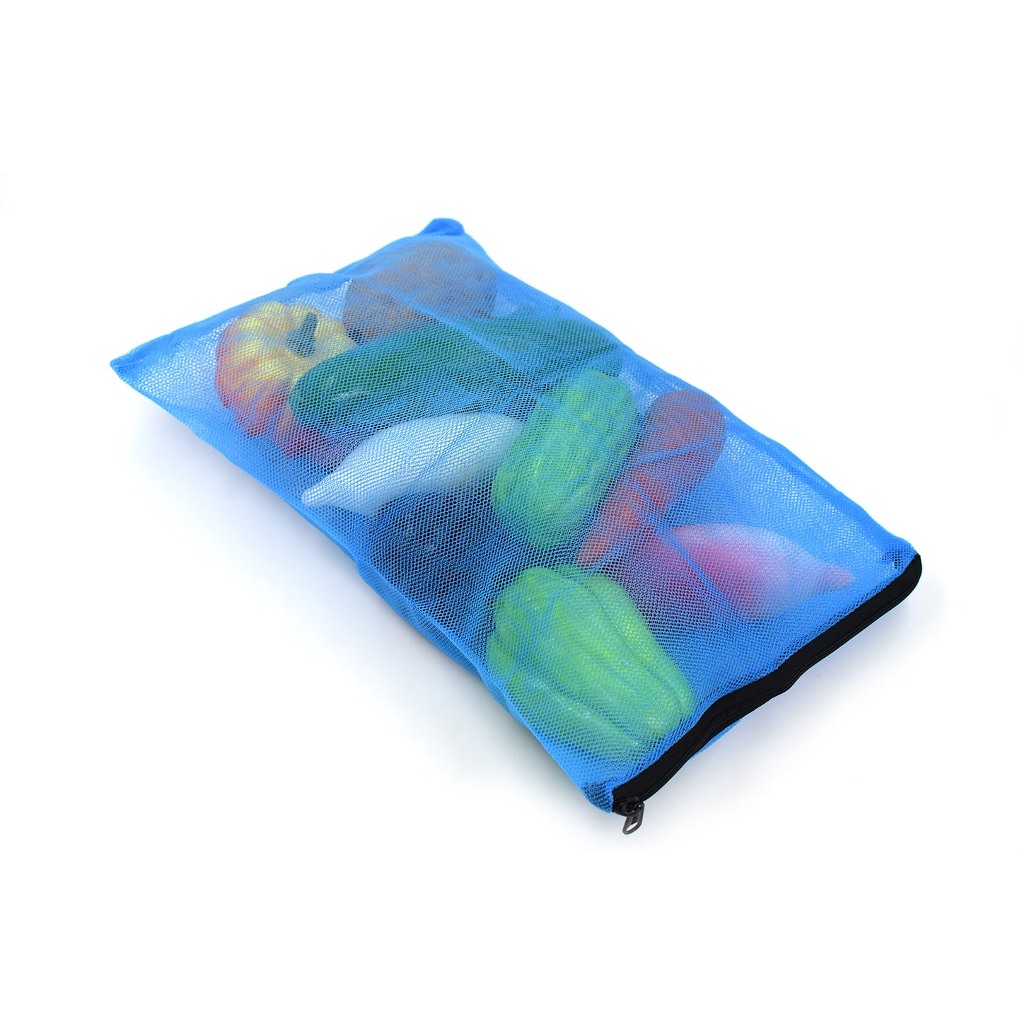Wukusy food covers fridge storage bag for vegetables and fruits with zipper, reusable kitchen organizer for fresh produce.