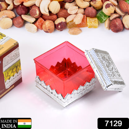 Wukusy Ruby Dryfruit Storage Container with attractive design, ideal for home kitchen organization and gifting purposes