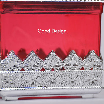 Wukusy Ruby Dryfruit Storage Container with attractive design, ideal for home storage, gifting, and kitchen organization.
