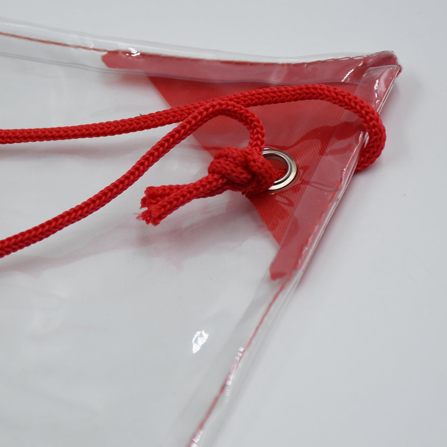 Wukusy waterproof plastic clear stadium bag with transparent design, suitable for gym, concert, travel, beach, and swimming activities.