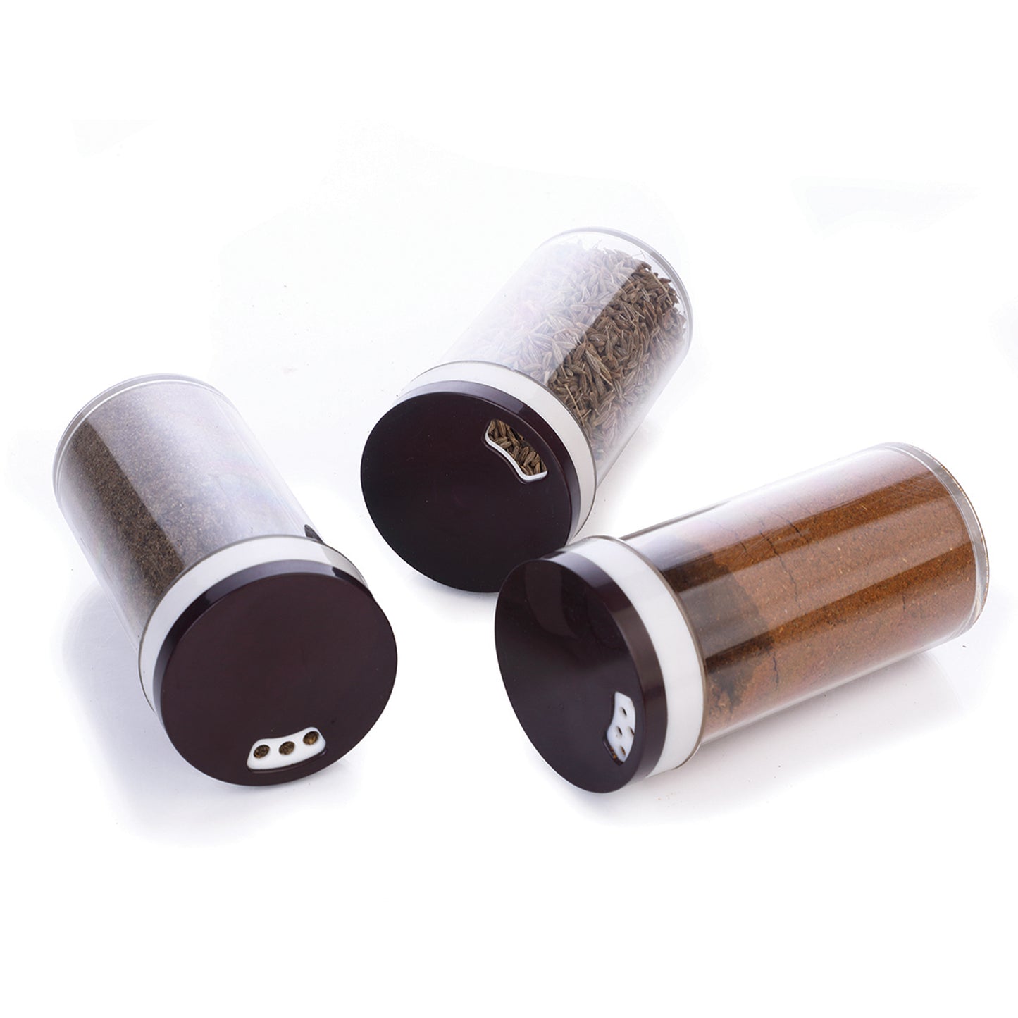 Wukusy Ganesh 12-jar revolving spice rack with masala boxes for organized kitchen spice storage