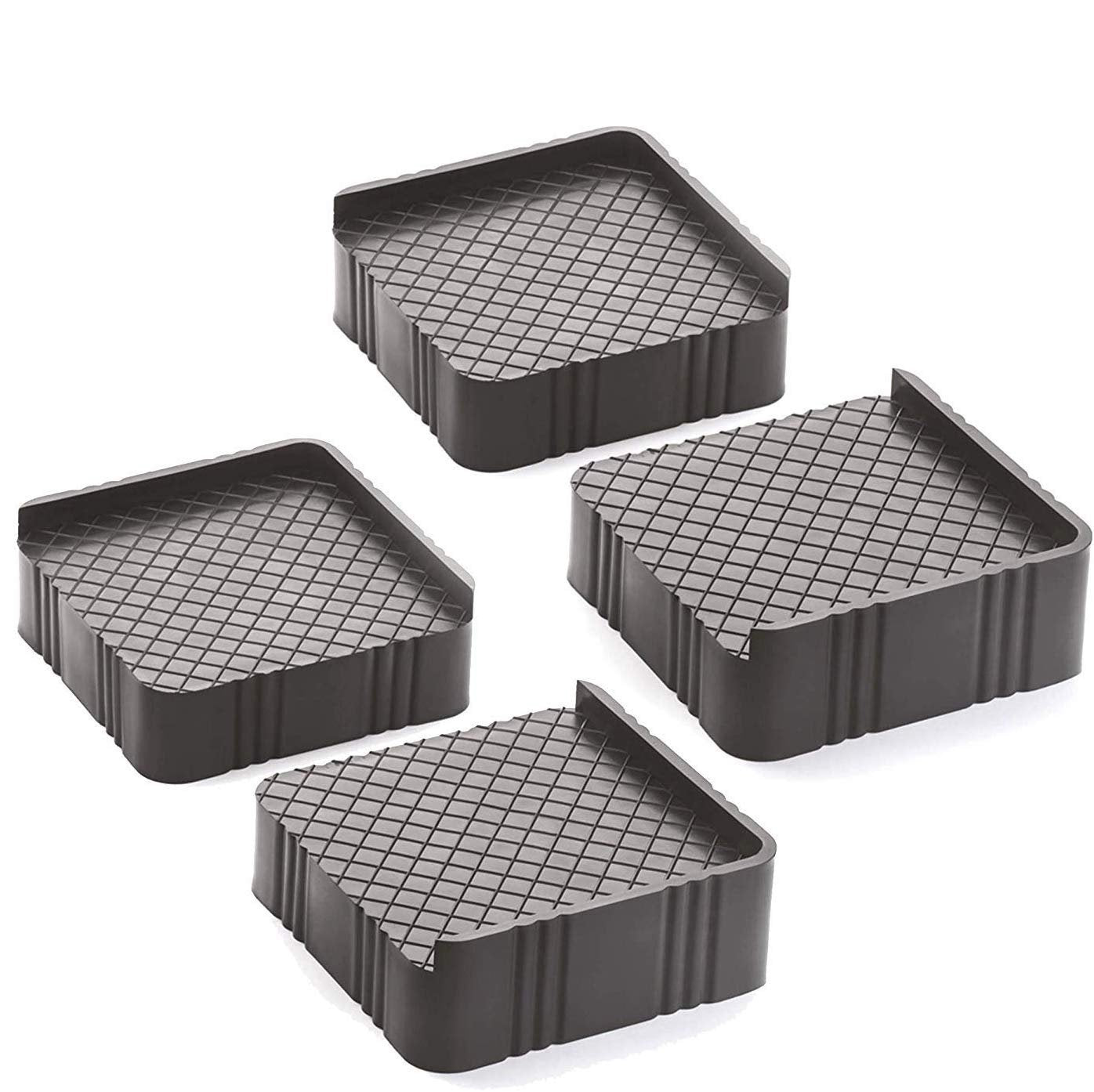 Set of four Wukusy refrigerator and washing machine base stands for stable furniture support in home and kitchen.