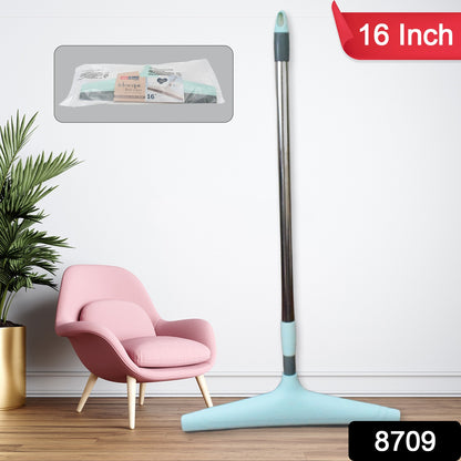 Wukusy Ganesh telescopic floor wiper, 16-inch (40 cm) home cleaning tool with adjustable handle, suitable for floors.