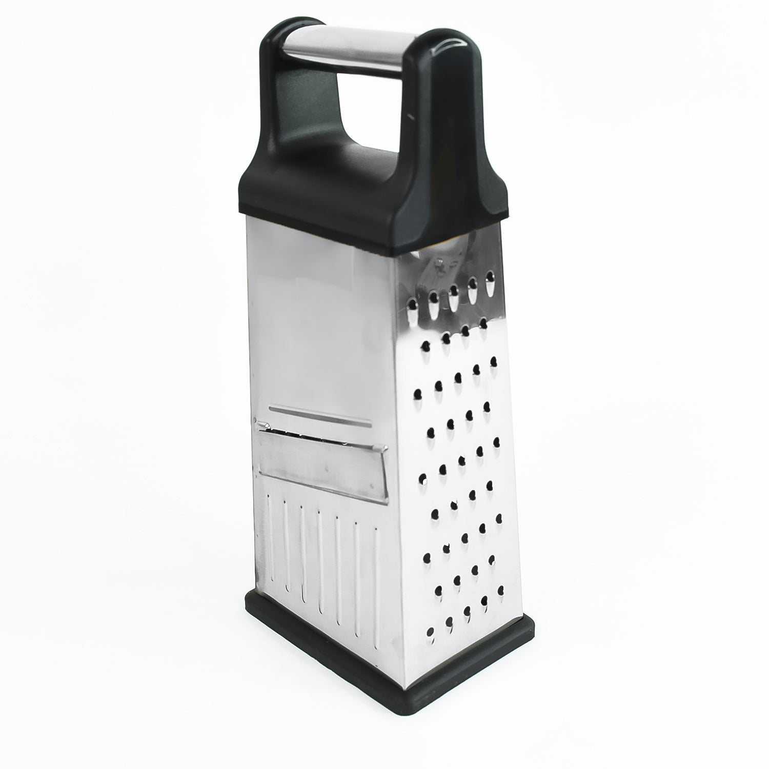Wukusy Apex 5-in-1 stainless steel multipurpose slicer and grater for home and kitchen use, featuring various blades and sharp edges.