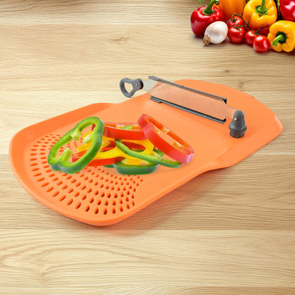 Wukusy Apex Cut N Wash multipurpose cutting boards set, durable kitchen prep boards with easy wash surface for home use.