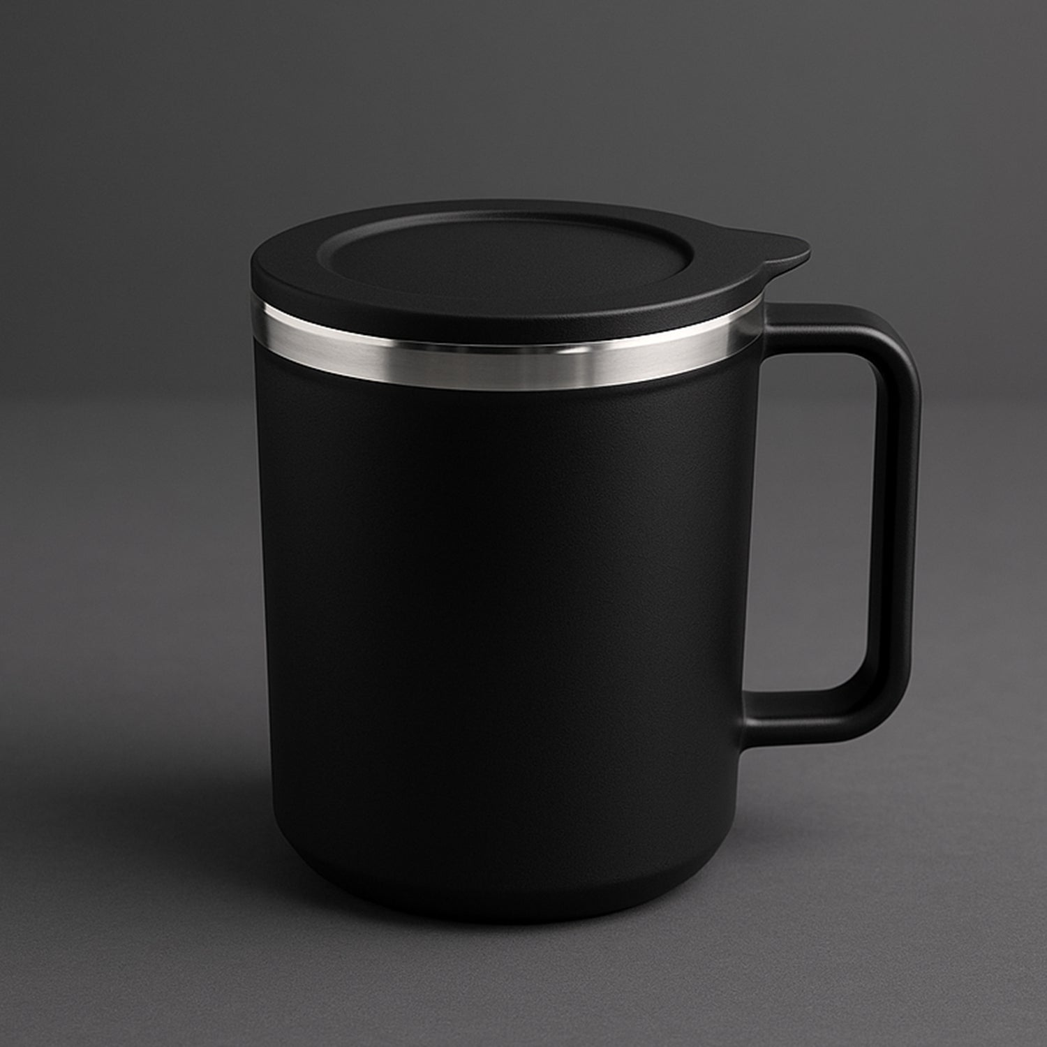 Wukusy Apex Happy Mug, approx 400ml, ceramic kitchen mug with a cheerful design for home use.
