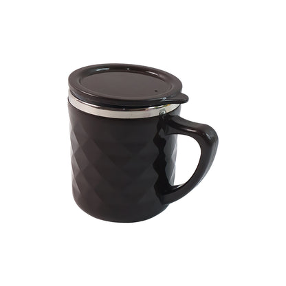 Wukusy Apex insulated tea and coffee mug, 1-piece, with a sleek design and double-wall insulation for hot and cold beverages.