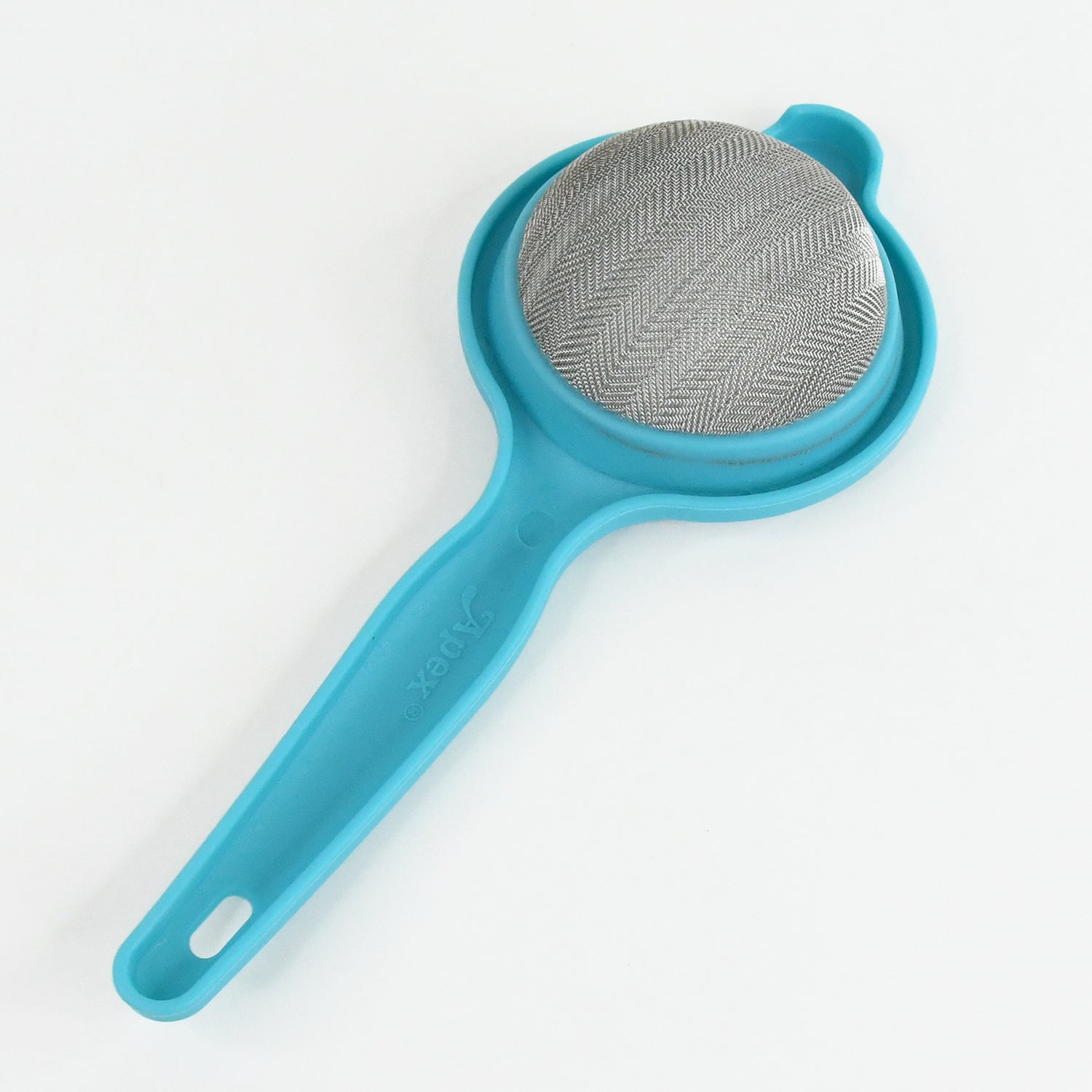 Wukusy Apex Kadak mesh strainer with high-quality stainless steel wiremesh for kitchen use, suitable for straining liquids and ingredients.