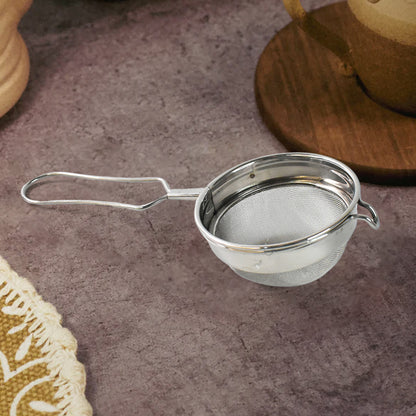 Wukusy Apex Morning stainless steel tea and coffee strainer for home and kitchen brewing.