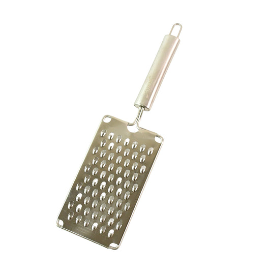 Wukusy Apex Premium stainless steel vegetable grater for kitchen use, featuring a durable handle and multiple grating surfaces.