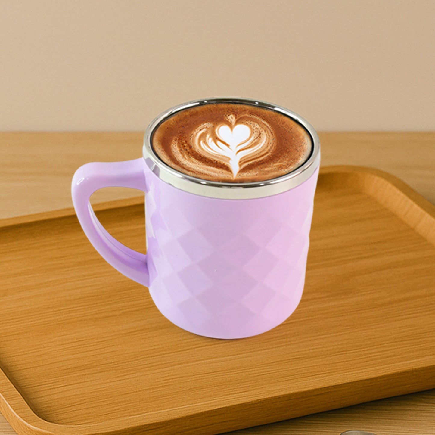 Six Wukusy Apex Silika 200ml tea cups shown, clear glass cups ideal for tea and home kitchen use