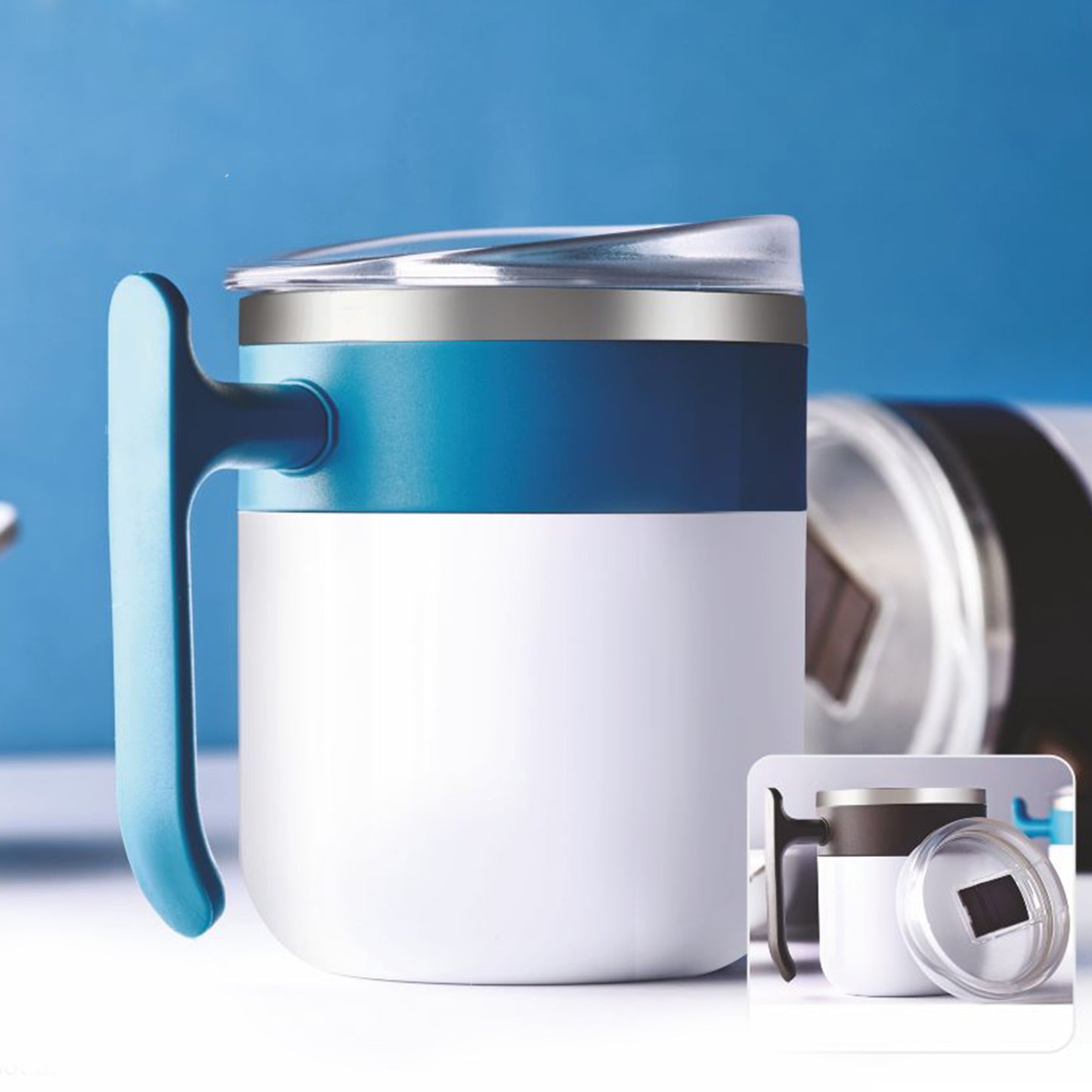 Wukusy Apex stainless steel pop inner mug with 350ml capacity, designed for home and kitchen use.