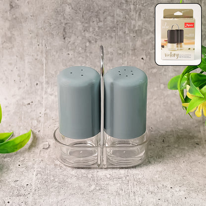 Wukusy Apex Victory salt and pepper dispenser set, 2 acrylic shakers for seasoning, kitchen home & kitchen decor.