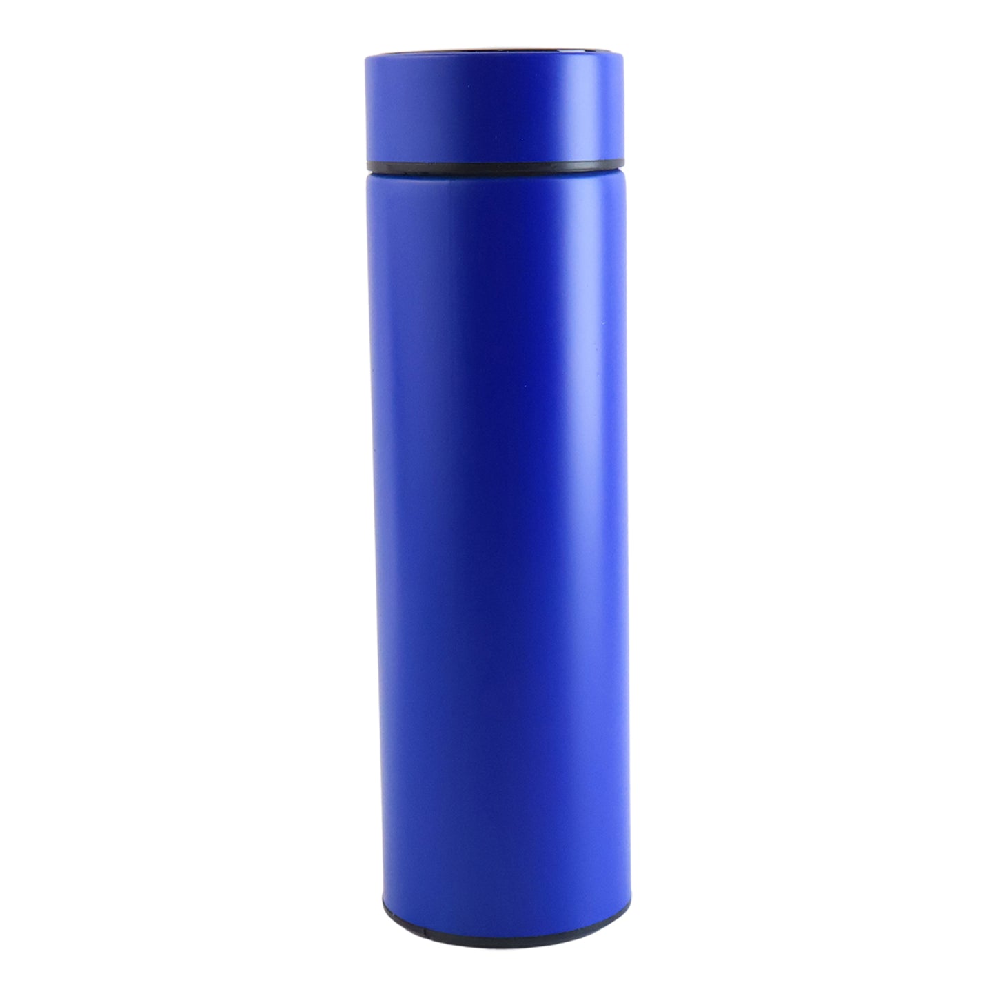 Blue Wukusy vacuum insulated water bottle, 500ml, made for home and kitchen, with a sleek design and durable construction.