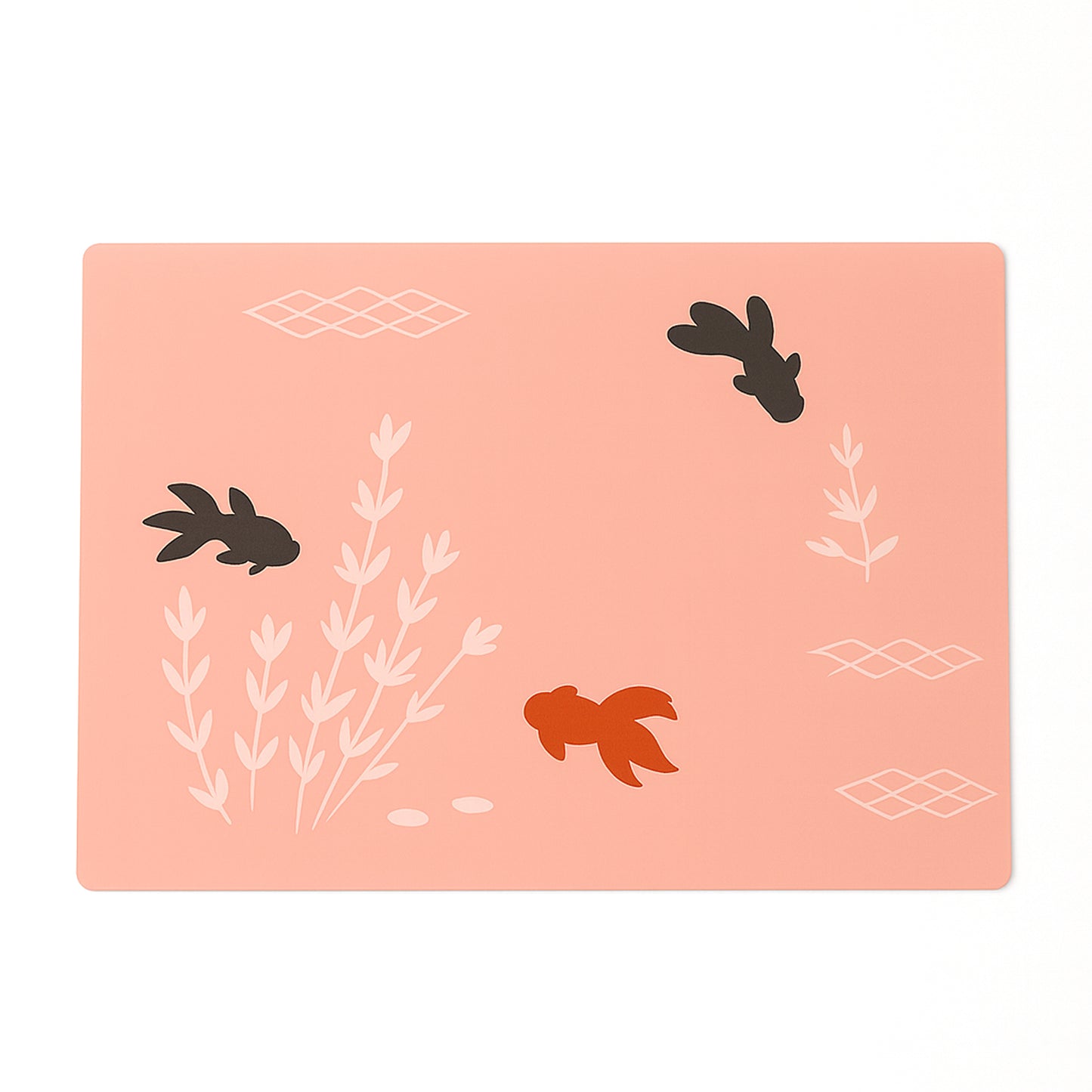 Set of four Wukusy decorative dining table placemats with elegant design, 45x35 cm, ideal for home and kitchen table decor.