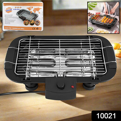 Wukusy electric barbecue grill with 2000W power, compact home kitchen appliance for outdoor grilling and cooking.