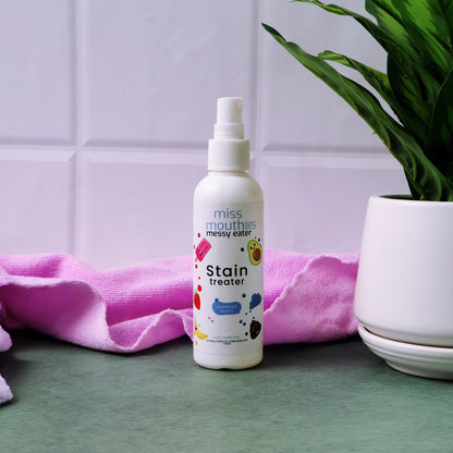 Wukusy Fabric Surface Stain Remover Spray 120ml for removing stains from upholstery and textiles in home and kitchen areas.