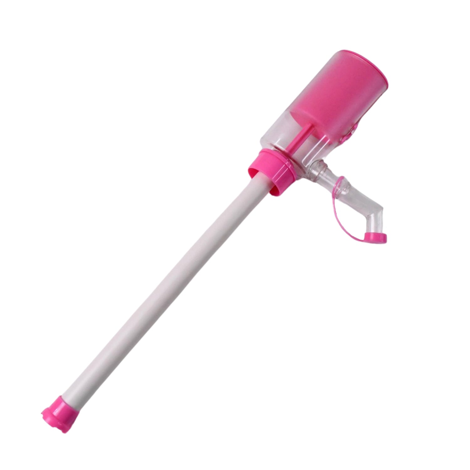 Wukusy hand press oil extractor plastic pump for removing oil and liquids in home and kitchen use