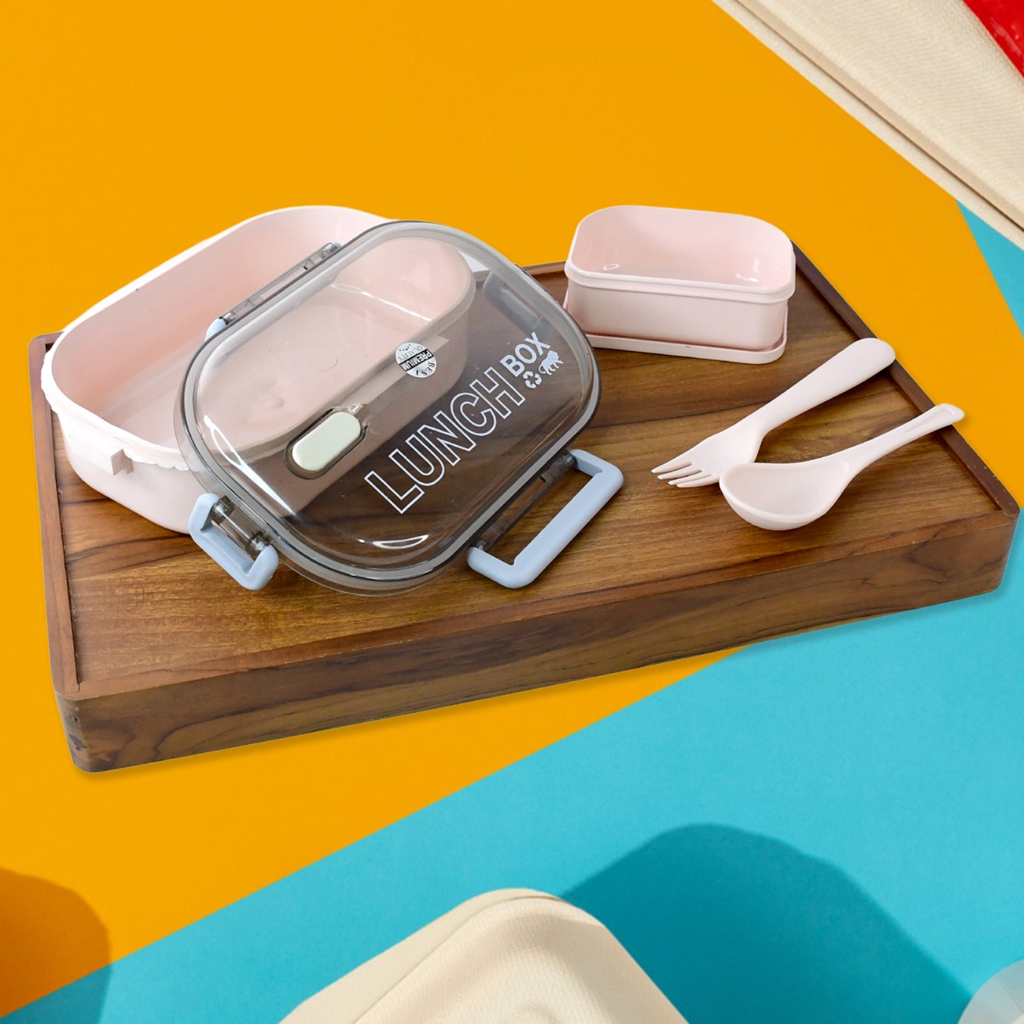 Wukusy Home Chef premium leak-proof lunch box with multiple compartments, ideal for home and kitchen use.