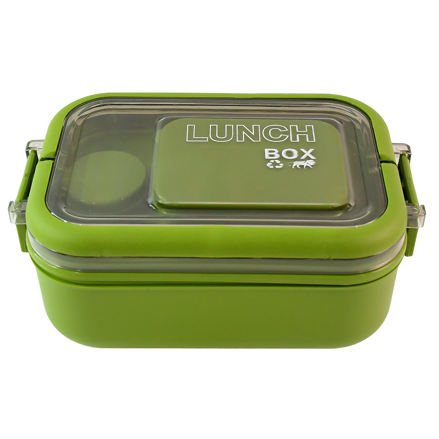 Wukusy Magic Lunch Box with leakproof compartments for home and kitchen, featuring multiple sections for meal storage.