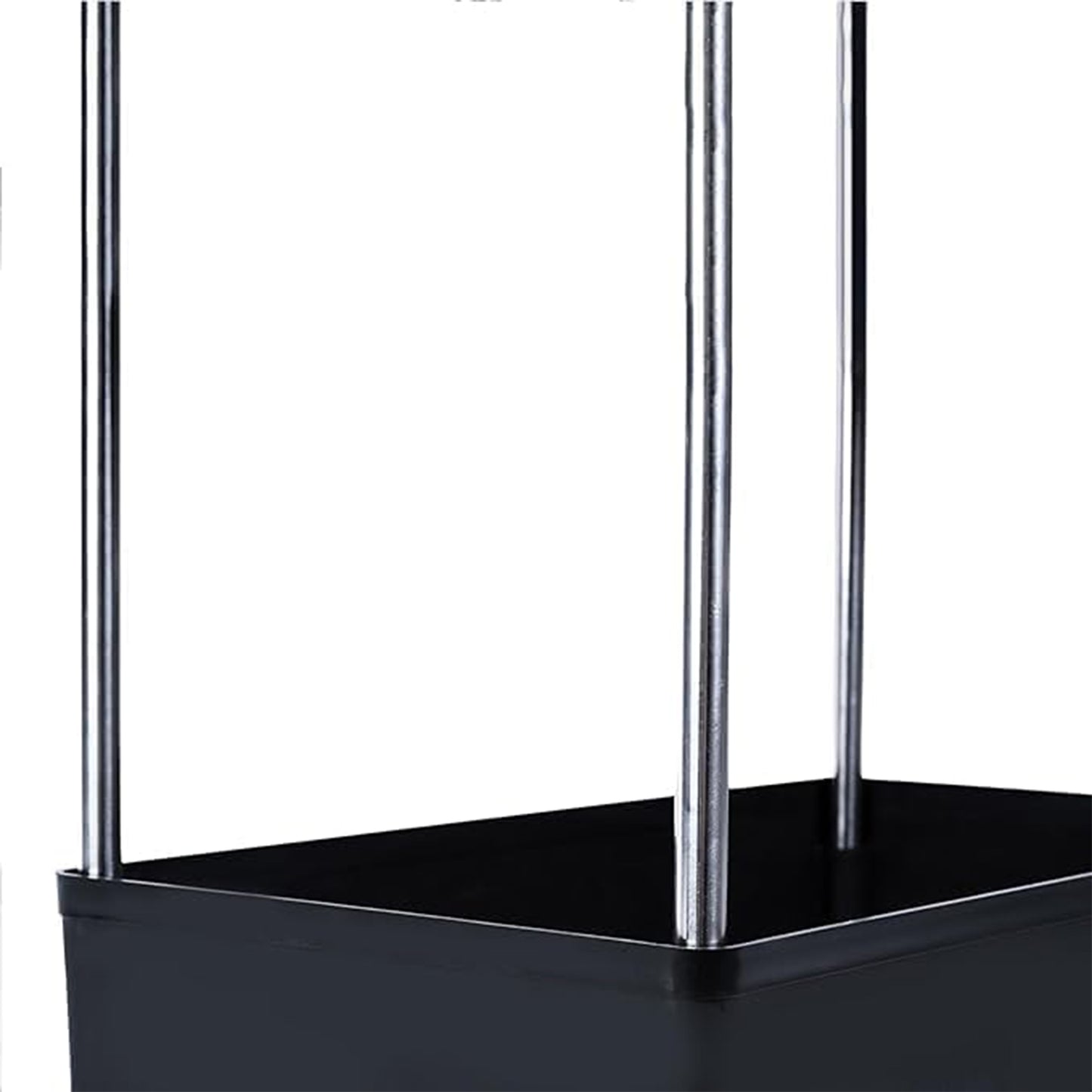 Wukusy movable storage rack trolley with multiple shelves for kitchen or home organization.