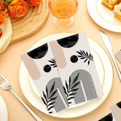 Multi-color printed disposable food wrapping paper set by Wukusy, featuring 10 sheets for wrapping and food storage.
