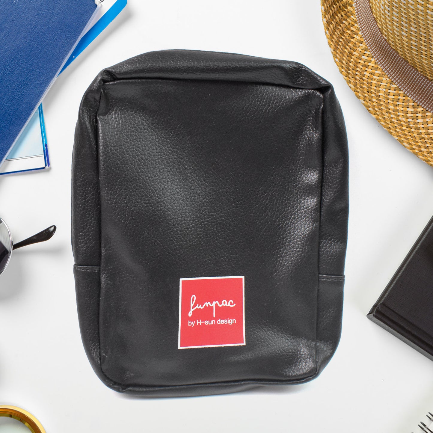 Wukusy multi-purpose storage bag pouch for girls and women, portable period kit bag with compact design for home and travel use.