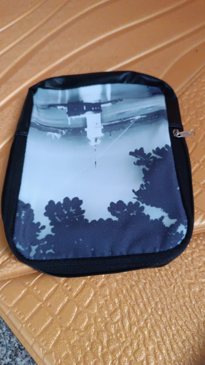 Wukusy multi-purpose storage bag pouch for girls and women, portable period kit bag, ideal for organizing essentials.