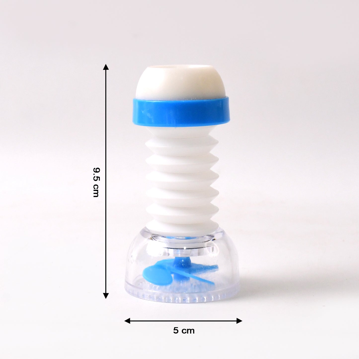 Wukusy multipurpose adjustable kitchen sink tap water filter with rotating faucet sprayer, installed on modern kitchen sink.