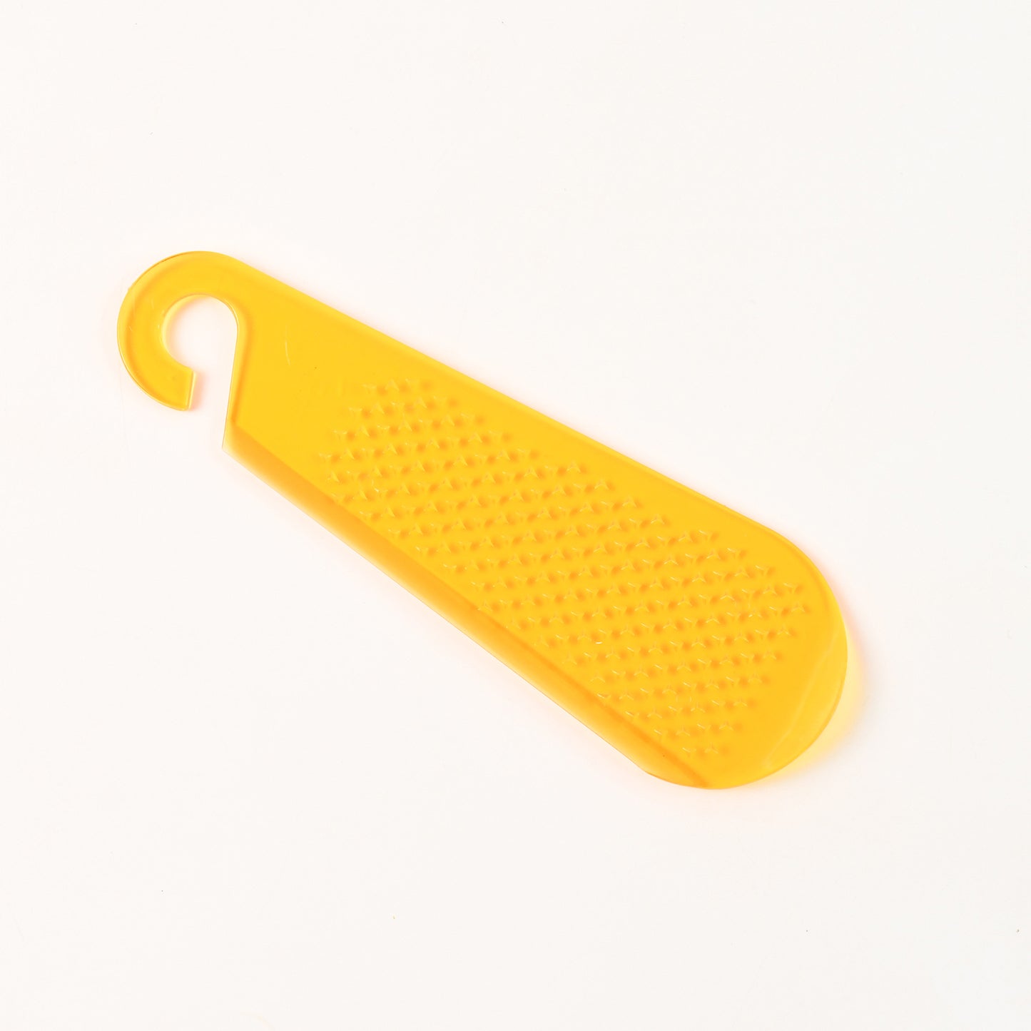 Wukusy multipurpose garlic and ginger grater peeler tool with hanging hook for kitchen use, made of durable stainless steel.