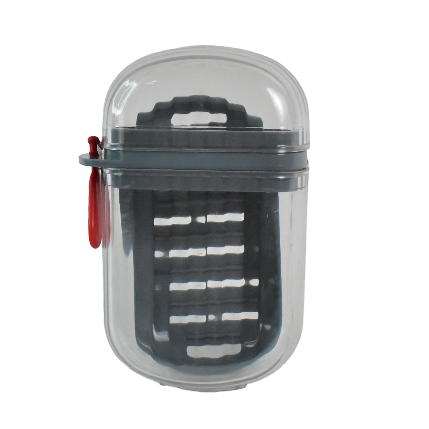 Wukusy multipurpose soap box holder with transparent dust-proof lid, ideal for home and kitchen use, keeps soap dry and clean.