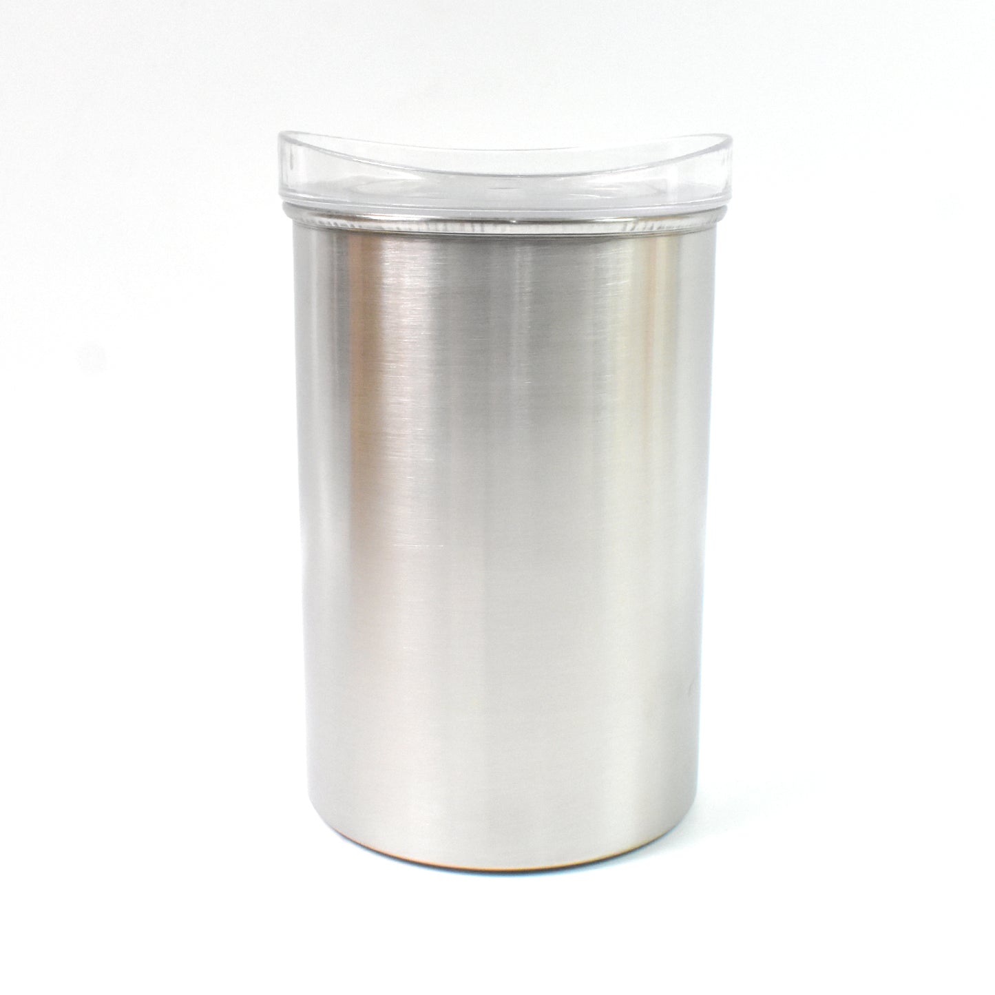 Wukusy stainless steel airtight container with see-through lid, 1000 ml for kitchen storage, durable and leak-proof.