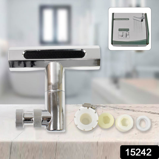 Wukusy plastic multifunctional universal shower head with adjustable high pressure and water-saving features for home use.