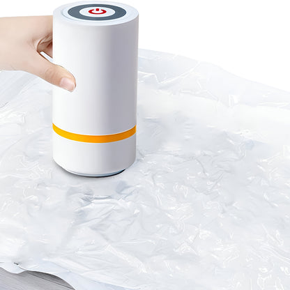 Wukusy portable USB rechargeable vacuum sealer machine for home and kitchen use, compact and easy to operate.