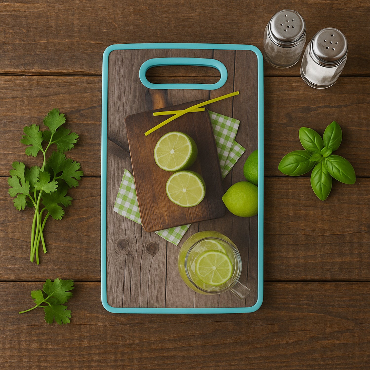 Wukusy premium multipurpose cutting board, 36x23 cm, made of durable material, ideal for chopping and food prep in the kitchen.