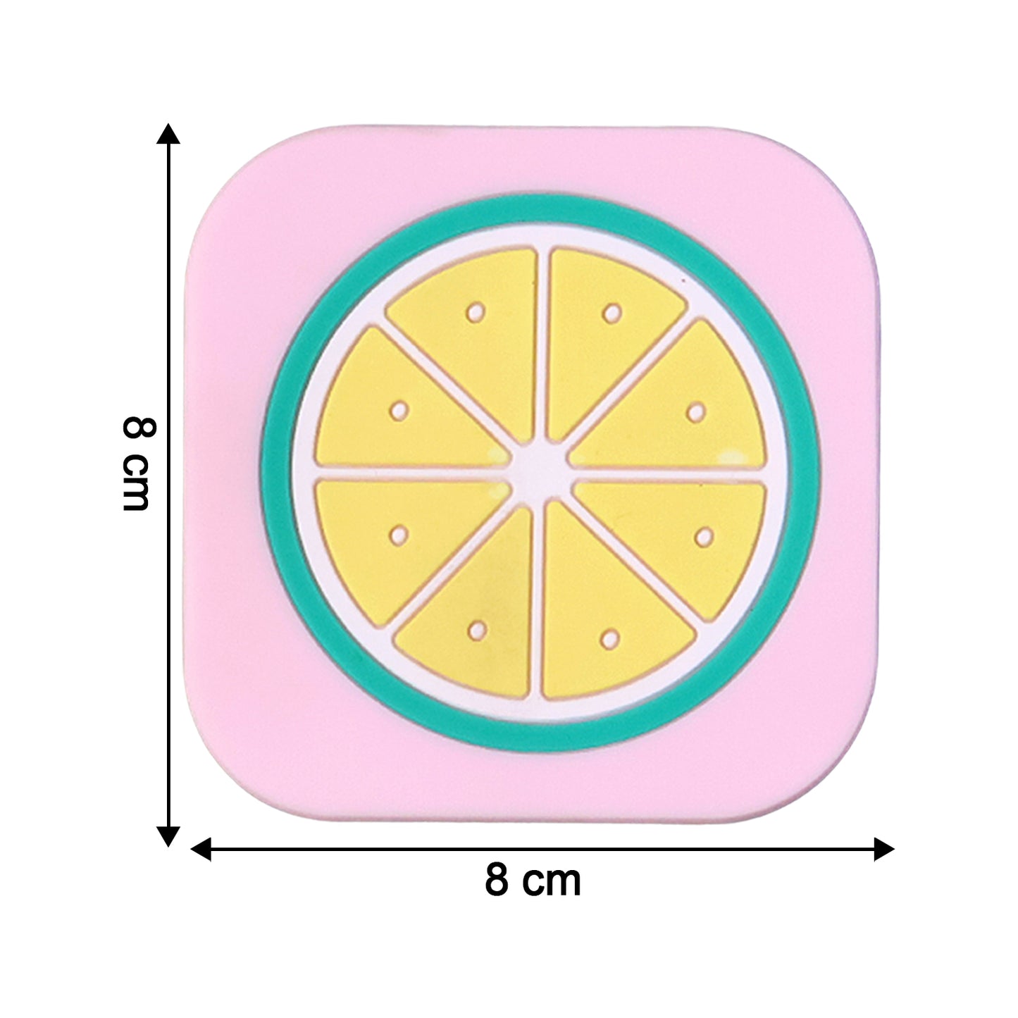 Wukusy premium silicone drink coaster, 88 cm with mixed design, perfect for protecting surfaces in home and kitchen settings.