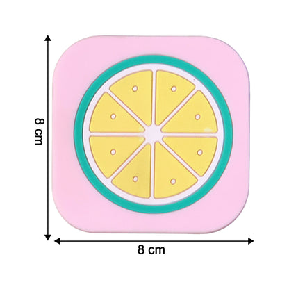 Wukusy premium silicone drink coaster, 88 cm with mixed design, perfect for protecting surfaces in home and kitchen settings.
