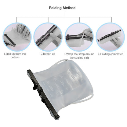Wukusy reusable silicone food storage bag set with leakproof lock, flat bottom design, suitable for freezer, microwave, and dishwasher.