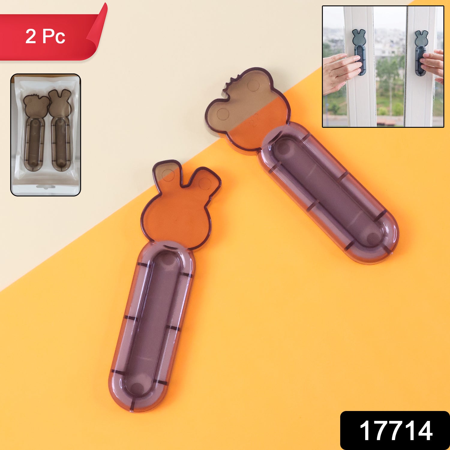 Wukusy Self Stick Push Pull Helper set of 2 for home and kitchen, easy grip assist handles for pulling and pushing tasks