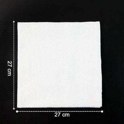Wukusy soft absorbent disposable tissue napkins, 75-pack, ideal for home and kitchen use, featuring gentle, high-quality paper.