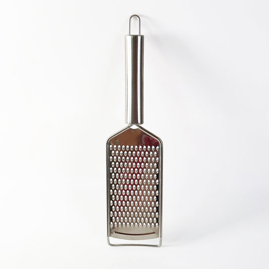 Wukusy Supermom stainless steel carrot grater for kitchen use, featuring a durable design and multiple grating surfaces.