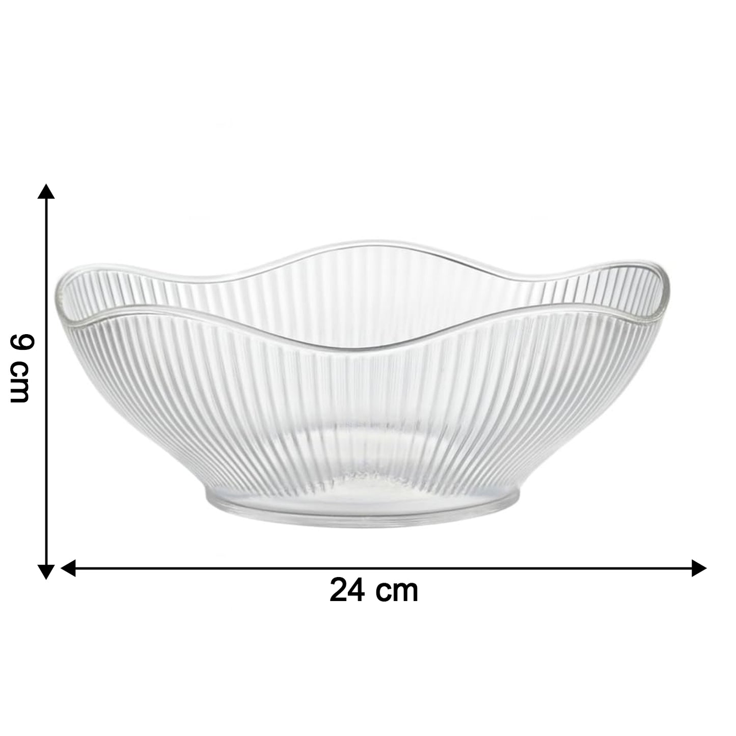 Wukusy Supermom Wringo plastic fruit storage basket for organizing apples, oranges, and bananas in the kitchen.
