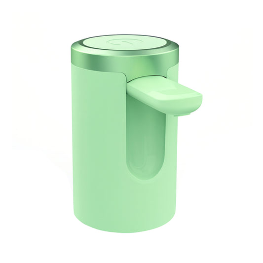 Wukusy USB rechargeable automatic water dispenser for 20-liter bottles, compact home kitchen device with pump mechanism.