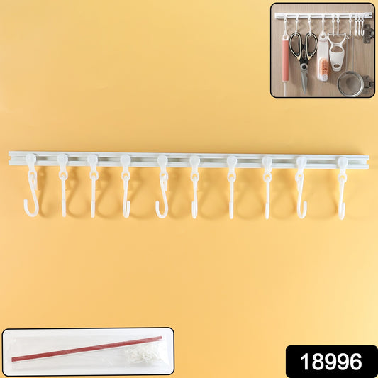 Wukusy wall-mounted kitchen storage rack set with multiple metal shelves and hooks for organized kitchen space
