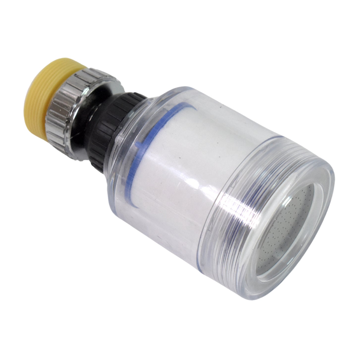 Wukusy water faucet extender with swivel aerator, kitchen faucet attachment, helps improve water flow and reach.