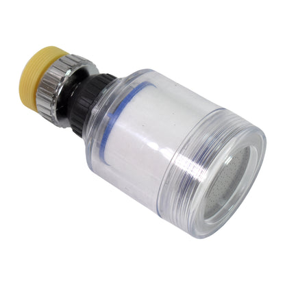 Wukusy water faucet extender with swivel aerator, kitchen faucet attachment, helps improve water flow and reach.